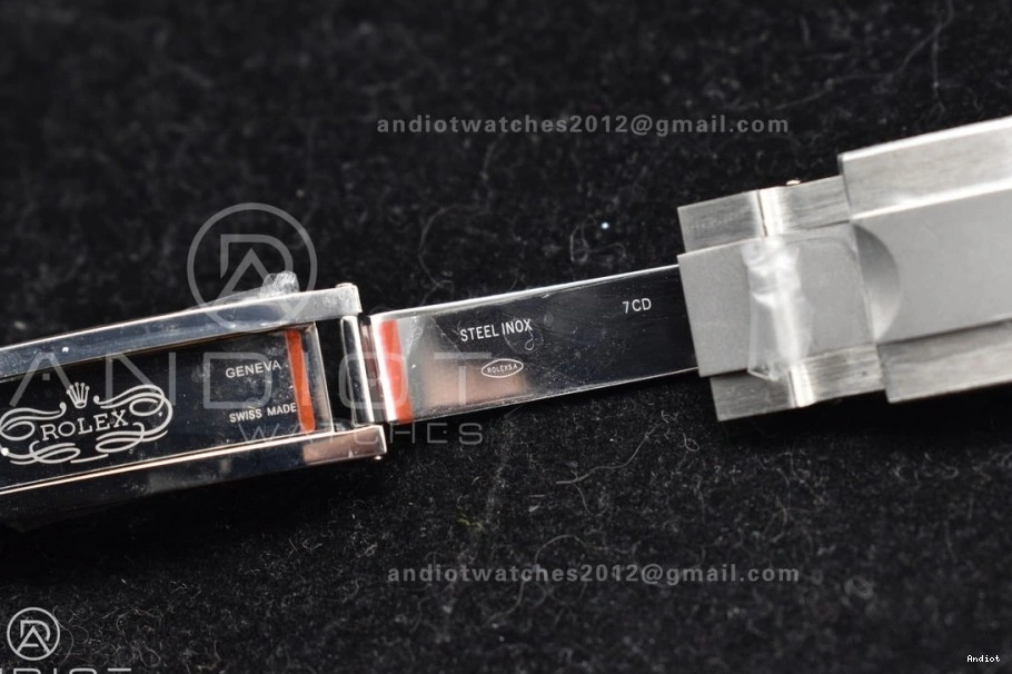 Daytona SS Dial Orange on SS A7750 Best Bracelet Edition Black ADGF 0306